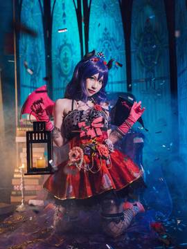 《Love Live! 》东条希小恶魔觉醒 C O S P L A Y_希小恶魔觉醒 (12)