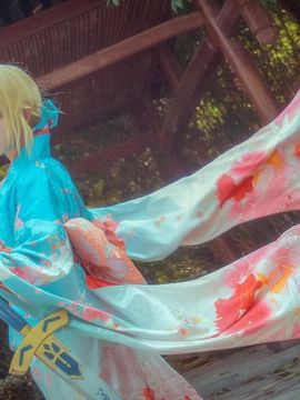 《Fate stay night》saber 和服晴着Ver C O S P L A Y_saber 和服晴着Ver (3)