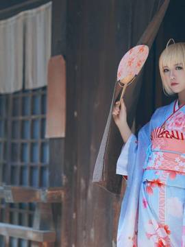 《Fate stay night》saber 和服晴着Ver C O S P L A Y_Saber 晴着和服 (11)