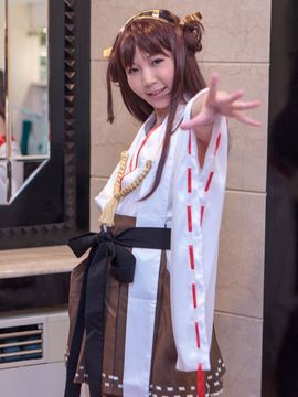 [個人撮影]紅茶好きの戦艦娘コスプレイヤーと提督LOVEハメ撮り_043