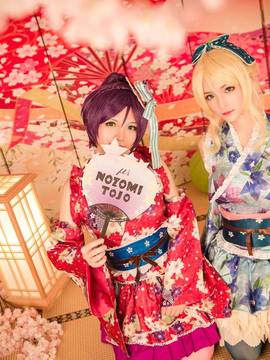 绚濑绘里夏日祭C O S P L A Y_绘希浴衣觉醒 (8)