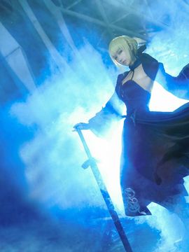 Saber黑王二设C O S P L A Y_saber alter!! (2)
