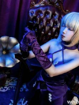 Saber黑王二设C O S P L A Y_fate grand order (2)