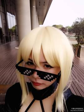Saber黑王二设C O S P L A Y_【cos正片】Saber Alter (12)