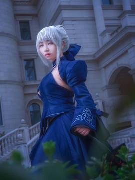 Saber黑王二设C O S P L A Y_【cos正片】Saber Alter (27)