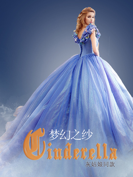 《灰姑娘仙蒂瑞拉》2015迪斯尼斯嘉丽版C O S P L A Y_斯嘉丽版 (19)