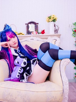 Stocking (Panty & Stocking) cosplay by Kuuya!_041