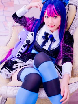 Stocking (Panty & Stocking) cosplay by Kuuya!_085