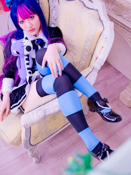 Stocking (Panty & Stocking) cosplay by Kuuya!_098