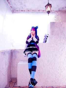 Stocking (Panty & Stocking) cosplay by Kuuya!_105