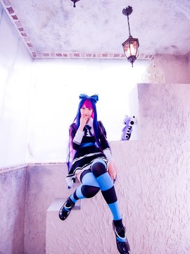 Stocking (Panty & Stocking) cosplay by Kuuya!_106