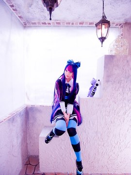 Stocking (Panty & Stocking) cosplay by Kuuya!_107