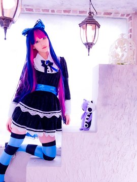 Stocking (Panty & Stocking) cosplay by Kuuya!_127