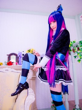 Stocking (Panty & Stocking) cosplay by Kuuya!_148