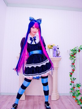 Stocking (Panty & Stocking) cosplay by Kuuya!_158