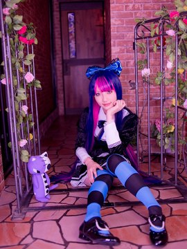 Stocking (Panty & Stocking) cosplay by Kuuya!_233