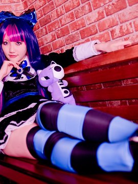 Stocking (Panty & Stocking) cosplay by Kuuya!_239