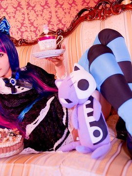 Stocking (Panty & Stocking) cosplay by Kuuya!_274