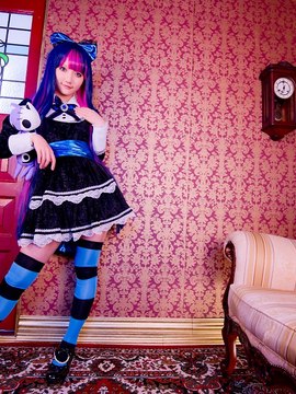 Stocking (Panty & Stocking) cosplay by Kuuya!_295
