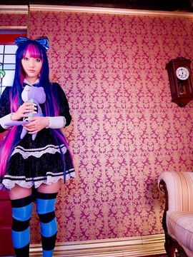 Stocking (Panty & Stocking) cosplay by Kuuya!_300