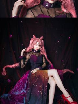 《美少女战士》小小兔化身御姐 C O S P L A Y_《美少女战士》暗黑淑女小小兔 (5)