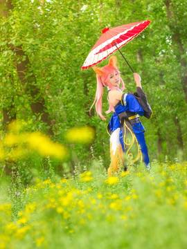 《FATE extra CCC》caster玉藻前 C O S P L A Y_贤妻哟♥ 贤妻哟♥ (10)