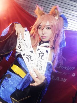 《FATE extra CCC》caster玉藻前 C O S P L A Y_806梦次元返图 (3)