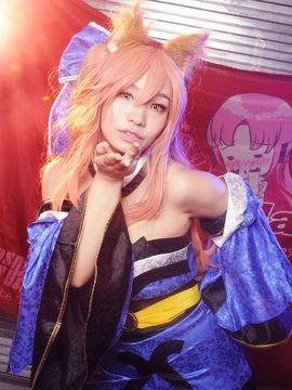 《FATE extra CCC》caster玉藻前 C O S P L A Y_806梦次元返图 (4)