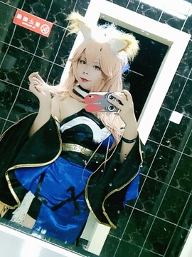 《FATE extra CCC》caster玉藻前 C O S P L A Y_806梦次元返图 (6)
