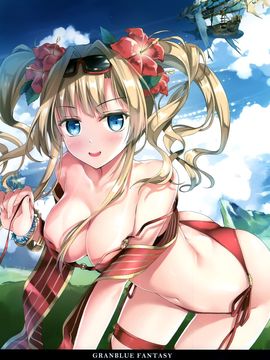 [TwinBox (Maki、Tama)] ゼタちゃんと休息 (グランブルーファンタジー)_IMG_001