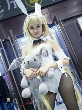 《缘之空》春日野穹兔女郎出没COS_穹妹兔女郎 (31)