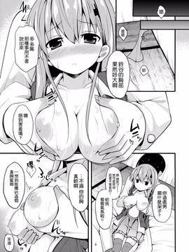 (COMIC1☆8) [ねこのこね (タケユウ)] 鈴谷Level99 (艦隊これくしょん -艦これ-)[空気系☆漢化]_09_008