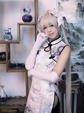 《缘之空》穹妹旗袍COSPLAY_穹妹旗袍ver (4)