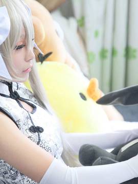 《缘之空》穹妹旗袍COSPLAY_缘之空白旗袍穹 (9)