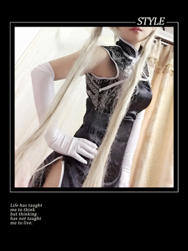《缘之空》穹妹旗袍COSPLAY_不想露脸的试拍 (4)