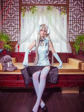 《缘之空》穹妹旗袍COSPLAY_我抓住你的心了吗 (6)