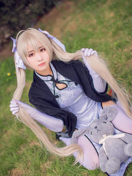 《缘之空》穹妹旗袍COSPLAY_穹妹旗袍的场照~ (1)