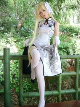 《缘之空》穹妹旗袍COSPLAY_缘之空 春日野穹 (1)
