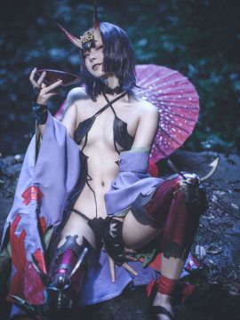 《Fate Grand Ordert》千红万紫・神力鬼毒酒吞童子 C O S P L A Y_千红万紫・神力鬼毒酒吞童子 C O S (3)