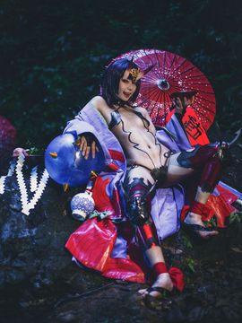 《Fate Grand Ordert》千红万紫・神力鬼毒酒吞童子 C O S P L A Y_千红万紫・神力鬼毒酒吞童子 C O S (9)