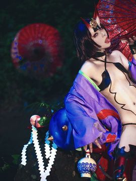 《Fate Grand Ordert》千红万紫・神力鬼毒酒吞童子 C O S P L A Y_千红万紫・神力鬼毒酒吞童子 C O S (10)