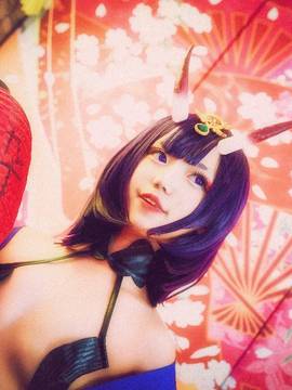 《Fate Grand Ordert》千红万紫・神力鬼毒酒吞童子 C O S P L A Y_+酒吞童子——千紫万红・神便鬼毒——+ (2)