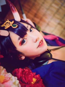 《Fate Grand Ordert》千红万紫・神力鬼毒酒吞童子 C O S P L A Y_+酒吞童子——千紫万红・神便鬼毒——+ (4)