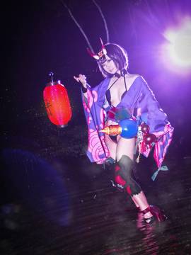 《Fate Grand Ordert》千红万紫・神力鬼毒酒吞童子 C O S P L A Y_FGO酒吞童子「一杯やろかマスター。」 (8)