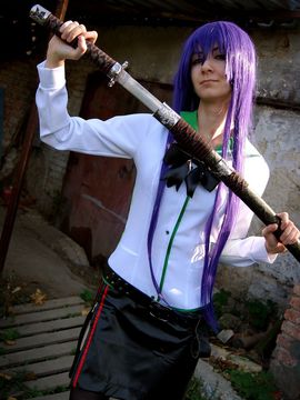 Highschool of the dead - Busujima Saeko by YukiRichan_010