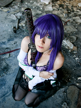 Highschool of the dead - Busujima Saeko by YukiRichan_035