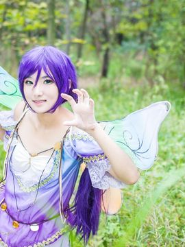 《Love Live！》东条希女神版C O S_【cos正片】希魔妖精 (4)