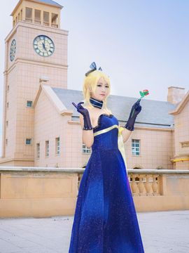 《Love Live!》绚濑绘理的生日宴会礼服C O S P L A Y_「呐，你也来给绘里庆生吧~」绘里同人生日礼服 (8)