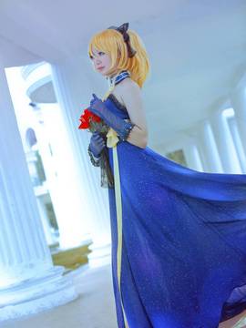 《Love Live!》绚濑绘理的生日宴会礼服C O S P L A Y_绘里生日宴会 (3)