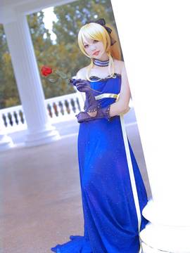 《Love Live!》绚濑绘理的生日宴会礼服C O S P L A Y_绘里生日宴会 (7)
